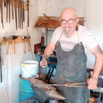 Visite de l'atelier de Robert Grobost