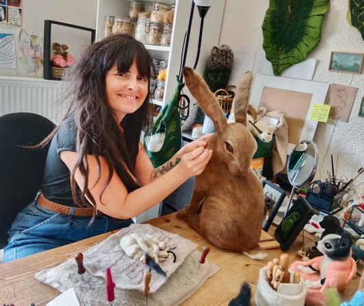 Visite de l'atelier de Stéphanie Lorentz