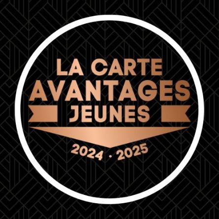 La Carte Avantages Jeunes est en vente à l'Office de Tourisme