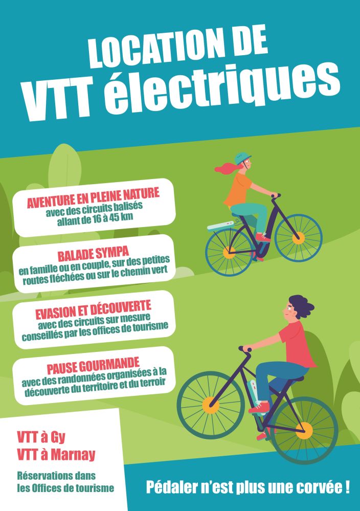Location VTT à l'OT de Marnay